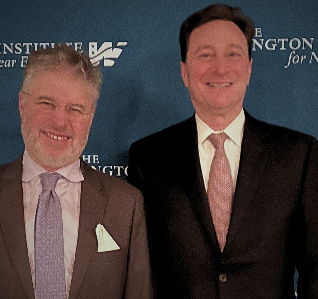 Marc Singer and David Gorvitz Represent OLSS at Washington Institute Gala